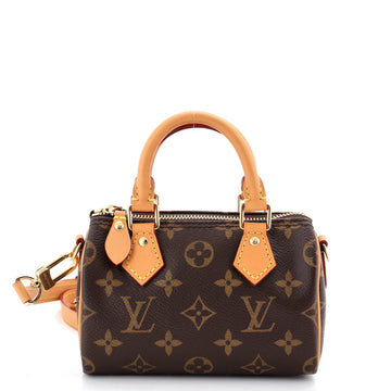 Louis Vuitton Speedy Bandouliere NM Bag Monogram Canvas Nano