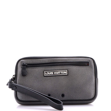 Louis Vuitton Alpha Wristlet Clutch Taurillon Leather