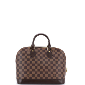 Louis Vuitton Vintage Alma Handbag Damier PM