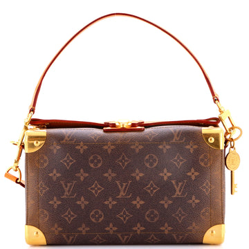 Louis Vuitton Soul Trunk Bag Monogram Dust Leather East West