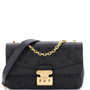 Louis Vuitton Marceau Handbag Monogram Empreinte Leather
