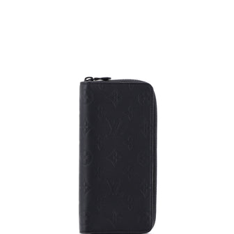 Louis Vuitton Zippy Wallet Monogram Shadow Leather Vertical