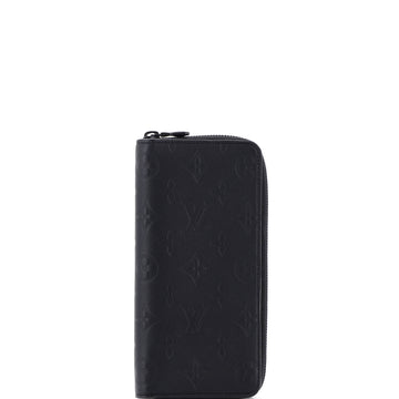Louis Vuitton Zippy Wallet Monogram Shadow Leather Vertical
