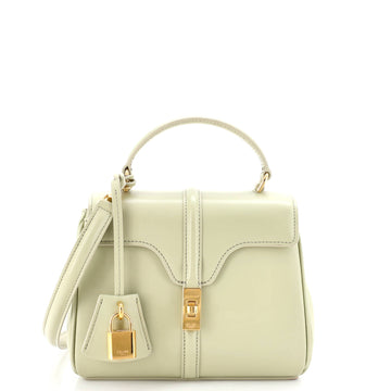Celine 16 Top Handle Bag Smooth Calfskin Mini