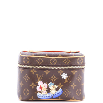Louis Vuitton Nice Vanity Case Limited Edition Vivienne Xmas Monogram Canvas Mini