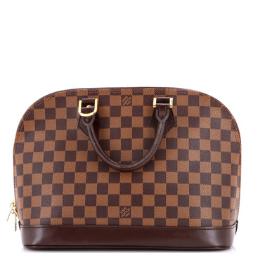 Louis Vuitton Vintage Alma Handbag Damier PM