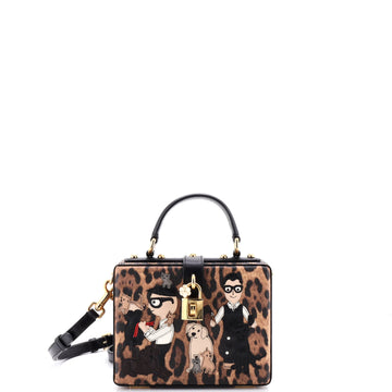 Dolce & Gabbana Treasure Box Bag Patchwork Saffiano Leather Small