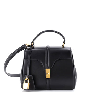 Celine 16 Top Handle Bag Smooth Calfskin Mini