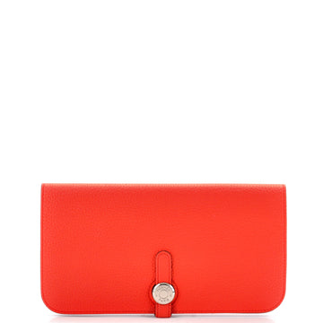 Hermes Dogon Recto Verso Wallet Leather