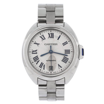 Cartier Cle de Cartier Automatic Watch Stainless Steel 35