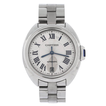 Cartier Cle de Cartier Automatic Watch Stainless Steel 35