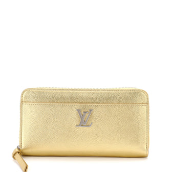 Louis Vuitton Zippy Lockme Wallet Leather