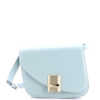 Salvatore Ferragamo Fiamma Crossbody Bag Leather Small