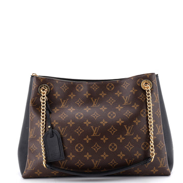 Louis Vuitton Surene Handbag Monogram Canvas with Leather MM
