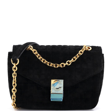Celine C Bag Quilted Suede Medium