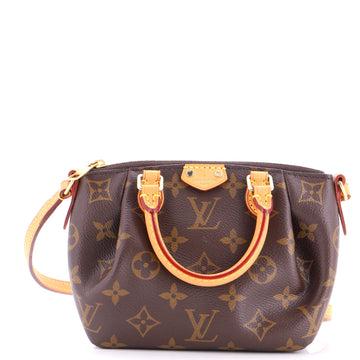 Louis Vuitton Turenne Handbag Monogram Canvas Nano