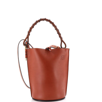 Loewe Gate Top Handle Bucket Bag Leather Medium