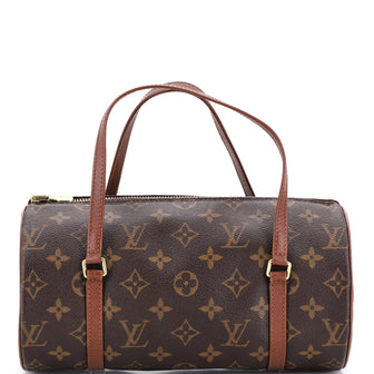 Louis Vuitton Papillon Handbag Monogram Canvas 26