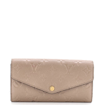 Louis Vuitton Sarah Wallet NM Monogram Empreinte Leather
