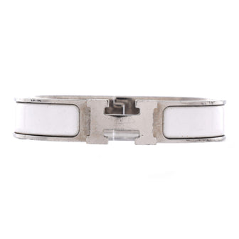 Hermes Clic H Bracelet Enamel Narrow