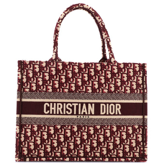 Christian Dior Book Tote Oblique Canvas Medium