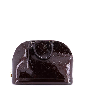Louis Vuitton Alma Handbag Monogram Vernis GM