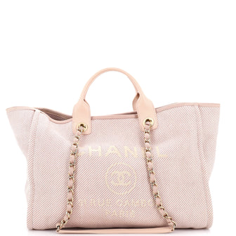 Chanel Deauville Tote Mixed Fibers Medium