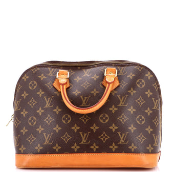 Louis Vuitton Vintage Alma Handbag Monogram Canvas PM