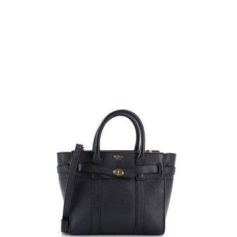 Mulberry Bayswater Zipped Tote Leather Mini
