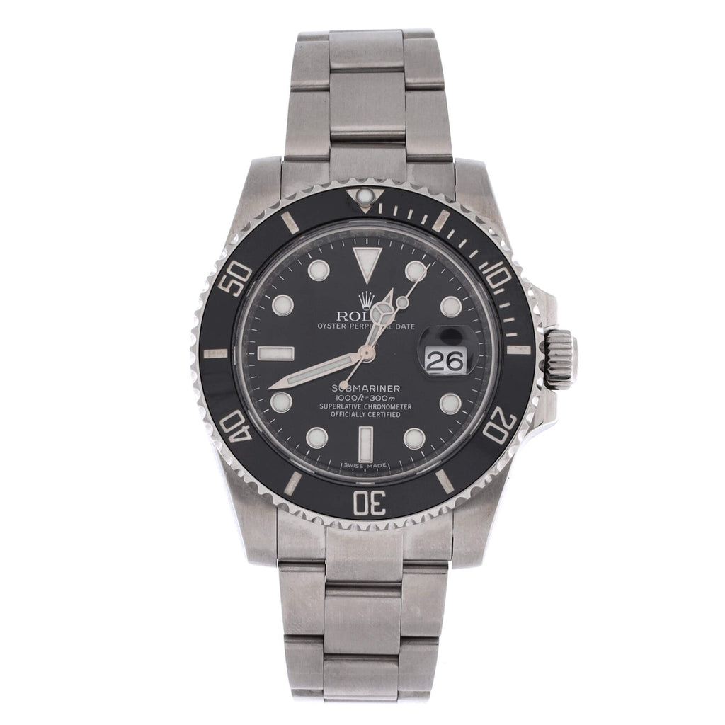 Rolex Oyster Perpetual Submariner Date Automatic Watch Stainless
