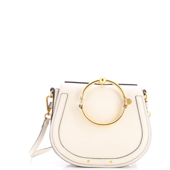 Chloe Nile Crossbody Bag Leather Medium