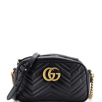 Gucci GG Marmont Shoulder Bag Matelasse Leather Small