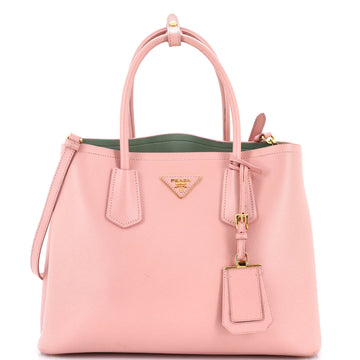 Prada Cuir Double Tote Saffiano Leather Medium
