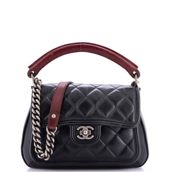 Chanel Prestige Flap Bag Quilted Calfskin Medium