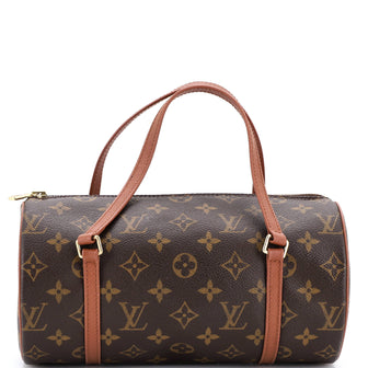 Louis Vuitton Papillon Handbag Monogram Canvas 26