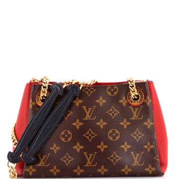 Louis Vuitton Surene Handbag Monogram Canvas with Leather BB