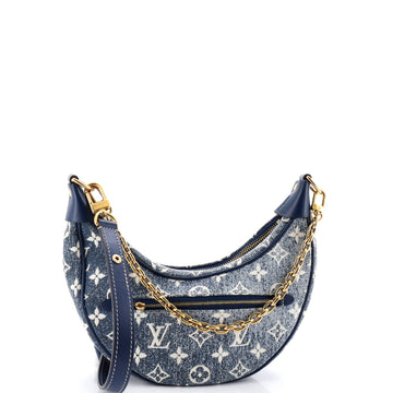 Louis Vuitton Loop Handbag Monogram Jacquard Denim