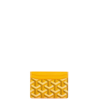 Goyard Saint Sulpice Card Holder Coated Canvas