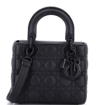Christian Dior Ultra Matte My ABCDior Lady Dior Bag Cannage Quilt Calfskin