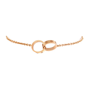 Cartier Love Interlocking Bracelet 18K Rose Gold