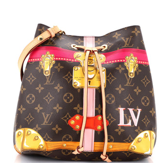 Louis Vuitton NeoNoe Handbag Limited Edition Summer Trunks Monogram Canvas