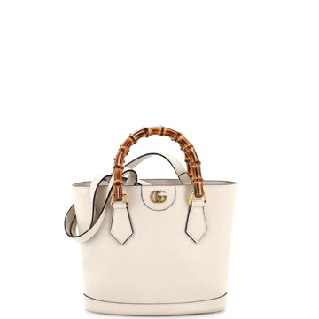 Gucci Diana Convertible Bucket Bag Leather Small