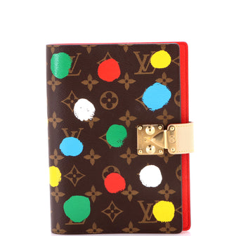 Louis Vuitton Paul Notebook Cover Yayoi Kusama Painted Dots Monogram Canvas