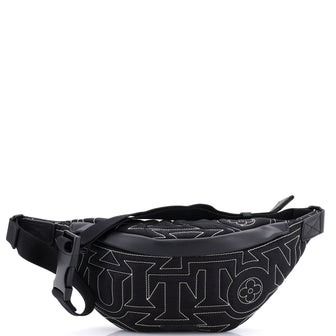 Louis Vuitton Discovery Bumbag Limited Edition Snow Capsule Embroidered Monogram Nylon