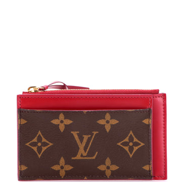 Louis Vuitton Zipped Card Holder NM Monogram Canvas