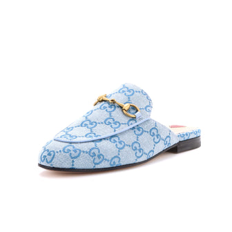 Gucci Women's Princetown Mules GG Denim