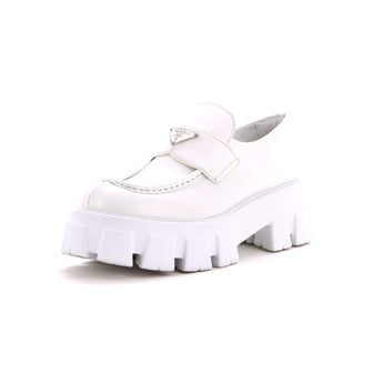 Prada Women's Monolith Loafers Leather
