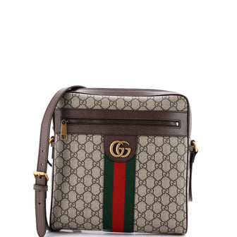 Gucci Ophidia Messenger Bag GG Coated Canvas Medium
