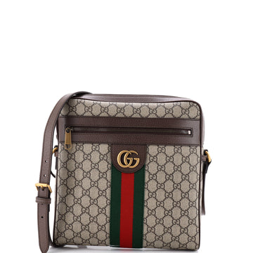 Gucci Ophidia Messenger Bag GG Coated Canvas Medium