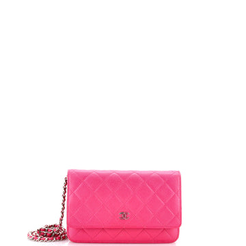 Chanel Wallet on Chain Quilted Caviar